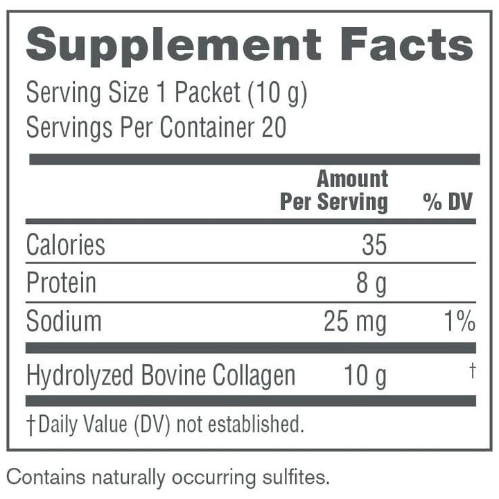 NeoCell Super Collagen Peptides - Unflavored Powder, 20 Servings, 7 Oz. - The Oasis of Health