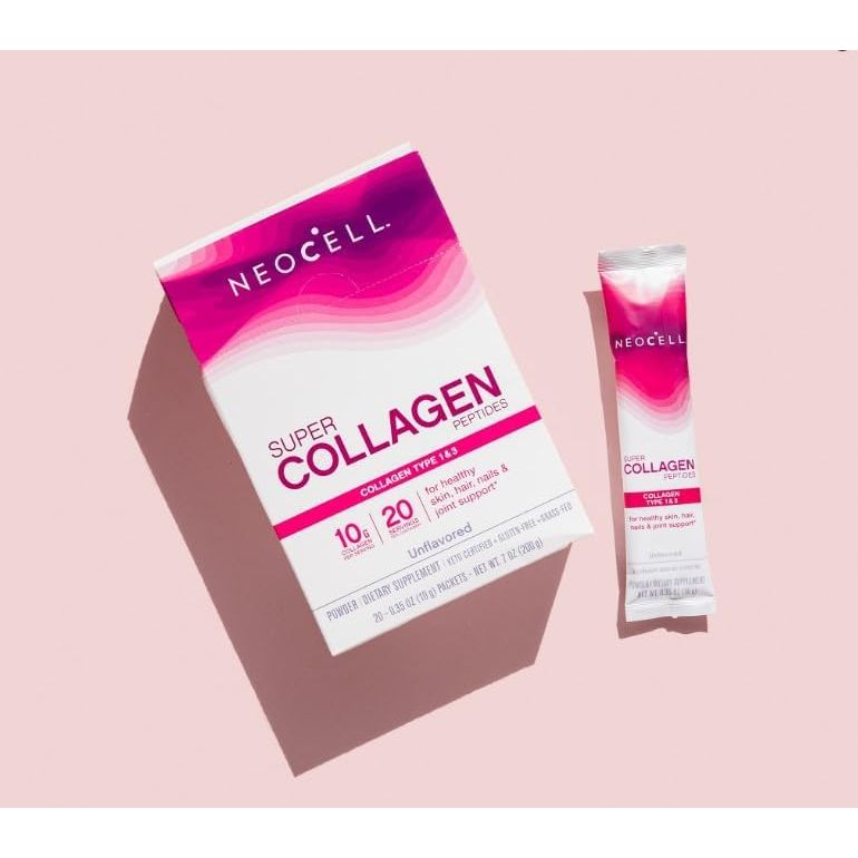 NeoCell Super Collagen Peptides - Unflavored Powder, 20 Servings, 7 Oz. - The Oasis of Health