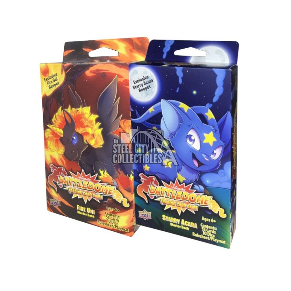 Neopets BattleDome Defenders of Neopia starter deck - The Oasis of Health