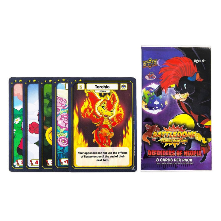 Neopets BattleDome Defenders of Neopia starter deck - The Oasis of Health