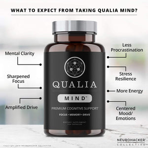 Neurohacker Collective - Qualia Mind Formula Caffeine Free - 105 Capsules - The Oasis of Health