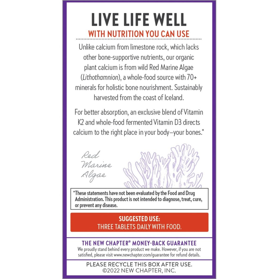 New Chapter Bone Strength Take Care 180 Slim Tablets - The Oasis of Health