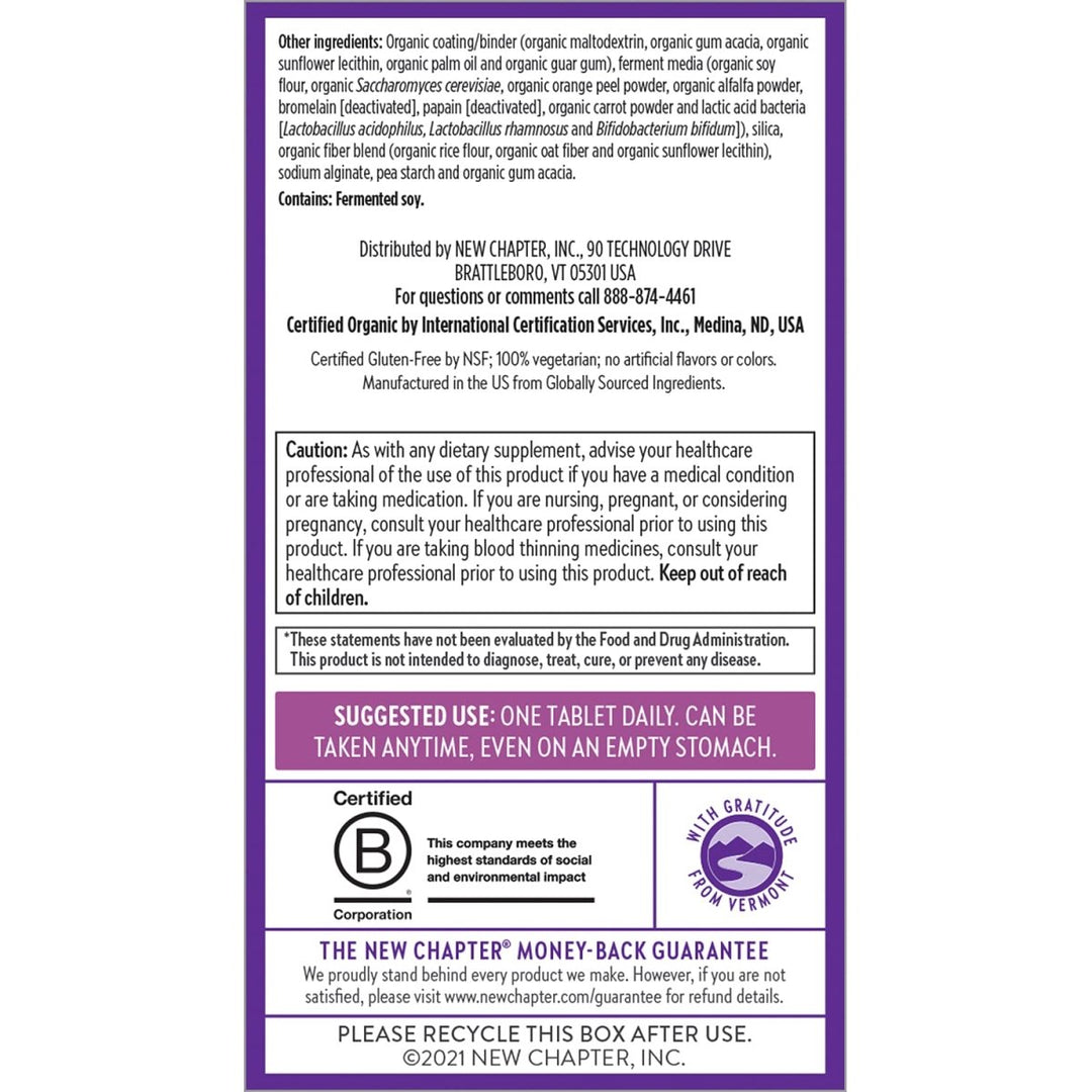 New Chapter Every Woman One Daily 40+ 48 Tablets - The Oasis of Health