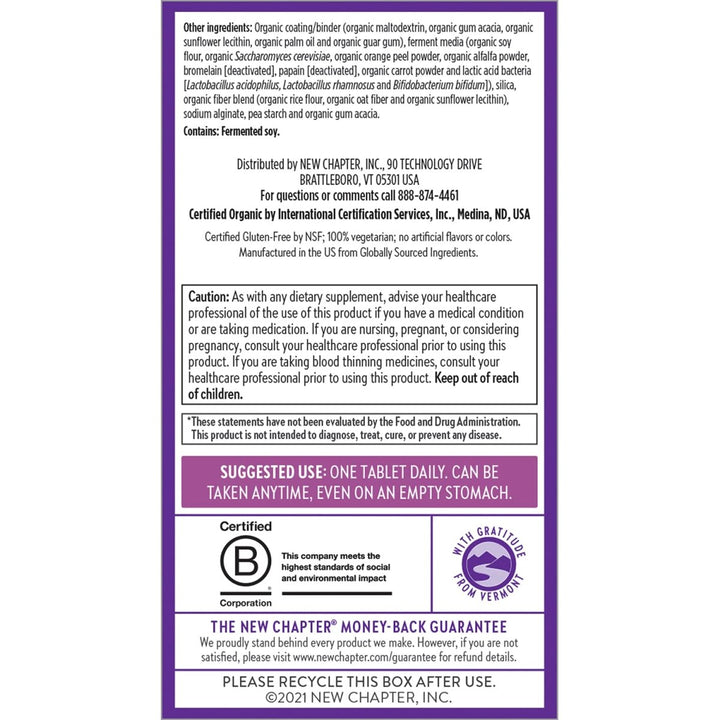 New Chapter Every Woman One Daily 40+ 48 Tablets - The Oasis of Health