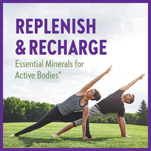 New Chapter Magnesium - Selenium - Zinc Supplement for Active Bodies, Bounce Back After Exercise with Muscle Support Minerals + Hydrating Electrolytes, 325 mg Magnesium in One - Daily Tablet, 30 Count - The Oasis of Health