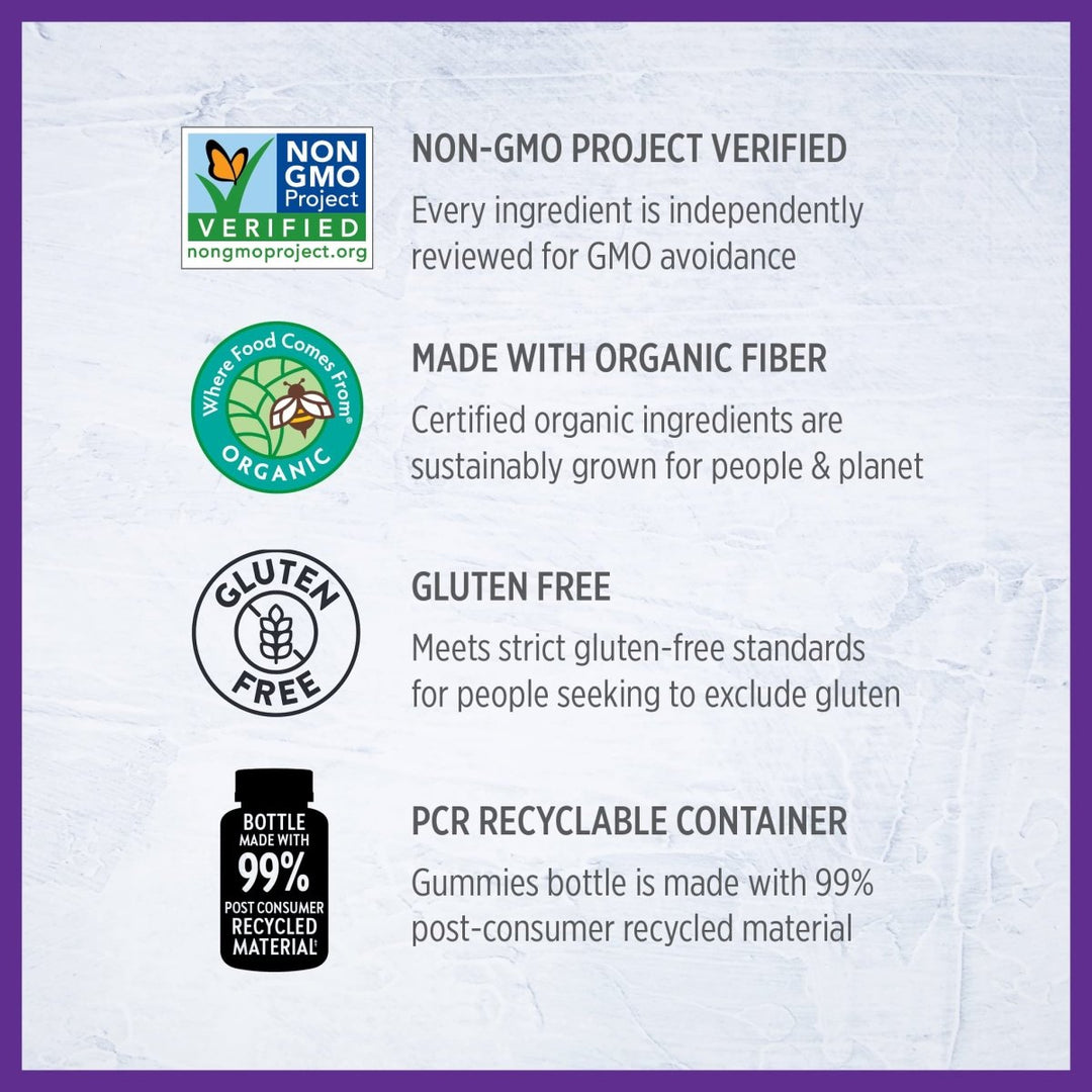 New Chapter Men’s Multivitamin Gummies, 66% Less Sugar, Men’s Gummy Vitamins with Vitamin C, D3 & Zinc, Non - GMO, Gluten Free, Berry - Citrus, 75ct - The Oasis of Health