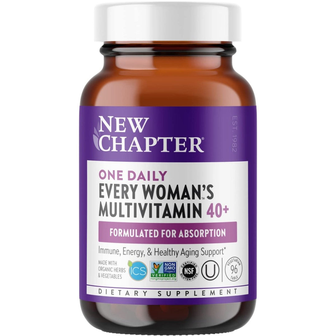 New Chapter - One Daily Every Woman's Multivitamin 40+ - 96 Vegetarian Tablets - The Oasis of Health