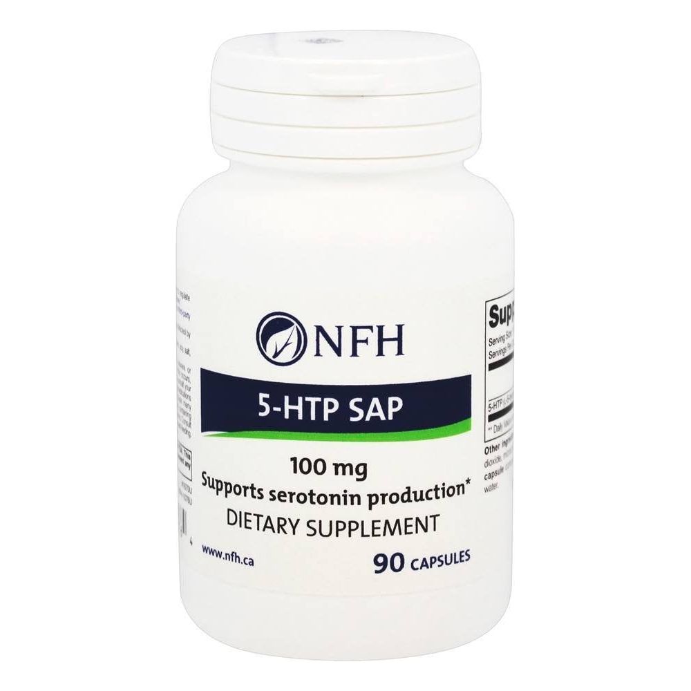 NFH 5 - HTP SAP 100mg 90 Capsules - The Oasis of Health