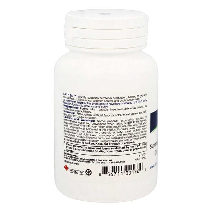 NFH 5 - HTP SAP 100mg 90 Capsules - The Oasis of Health