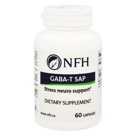 NFH - GABA - T SAP - 60 Capsules - The Oasis of Health
