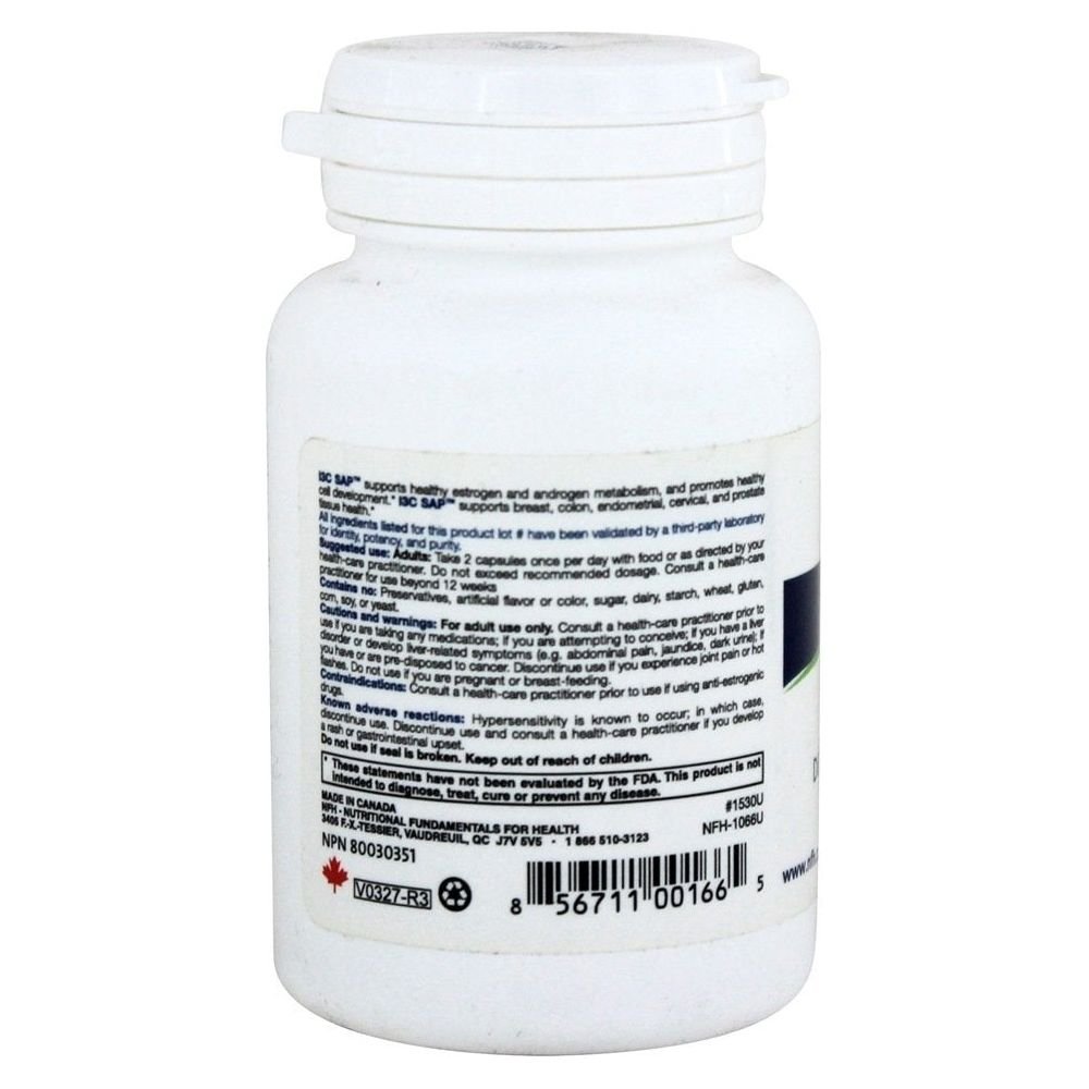 NFH - I3C SAP - 60 Capsules - The Oasis of Health