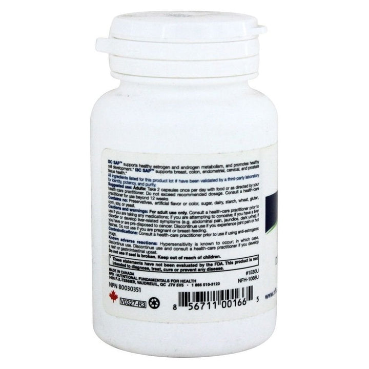 NFH - I3C SAP - 60 Capsules - The Oasis of Health
