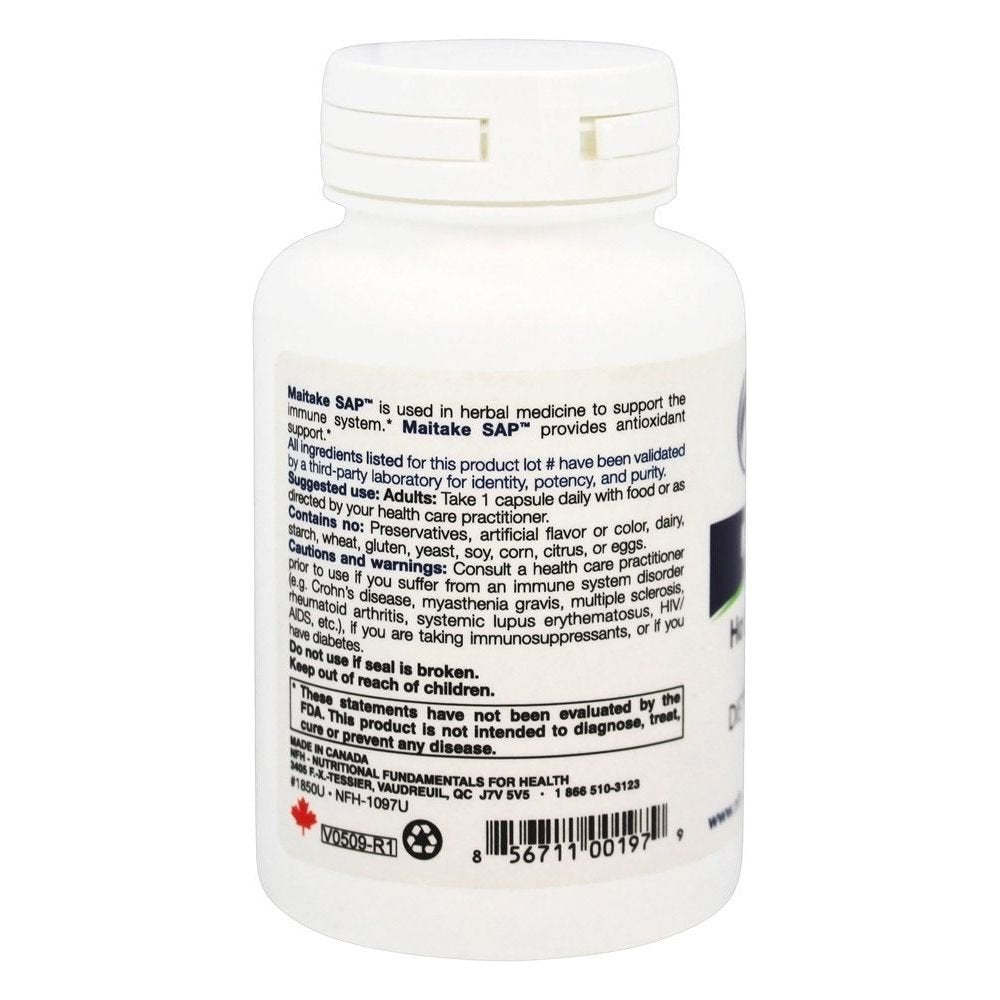NFH - Maitake SAP - 60 Capsules - The Oasis of Health