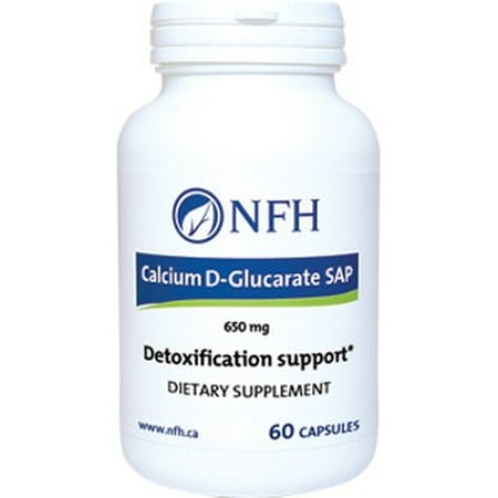 NFH - Nutritional Fundamentals for Health - Calcium d - Glucarate SAP 60 caps - The Oasis of Health
