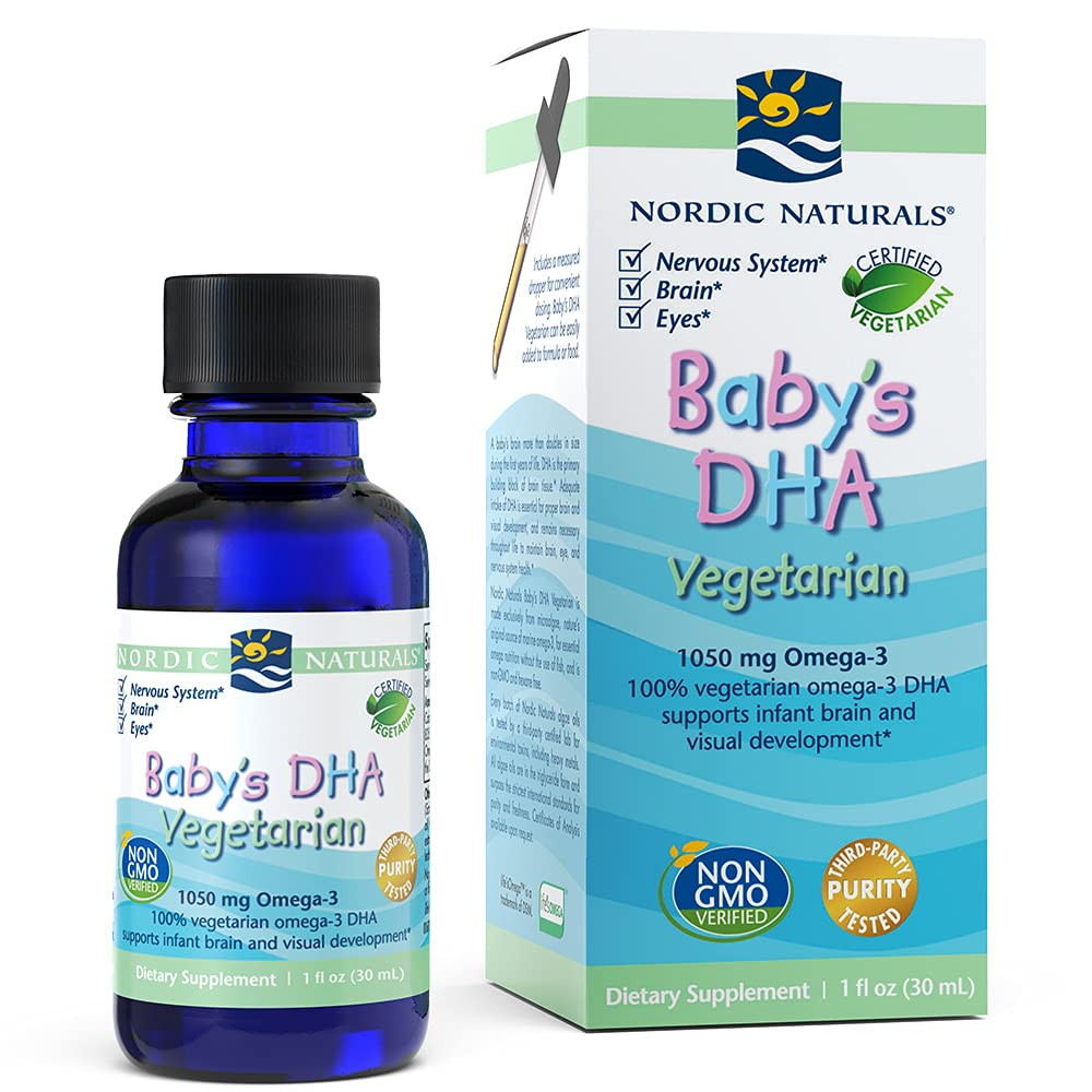 Nordic Naturals - Baby's DHA Vegetarian Liquid - 1 fl. oz. - The Oasis of Health