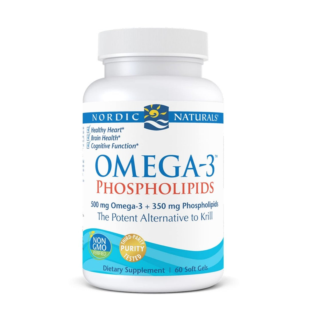 Nordic Naturals - Omega - 3 Phospholipids 650 mg. - 60 Softgels - The Oasis of Health