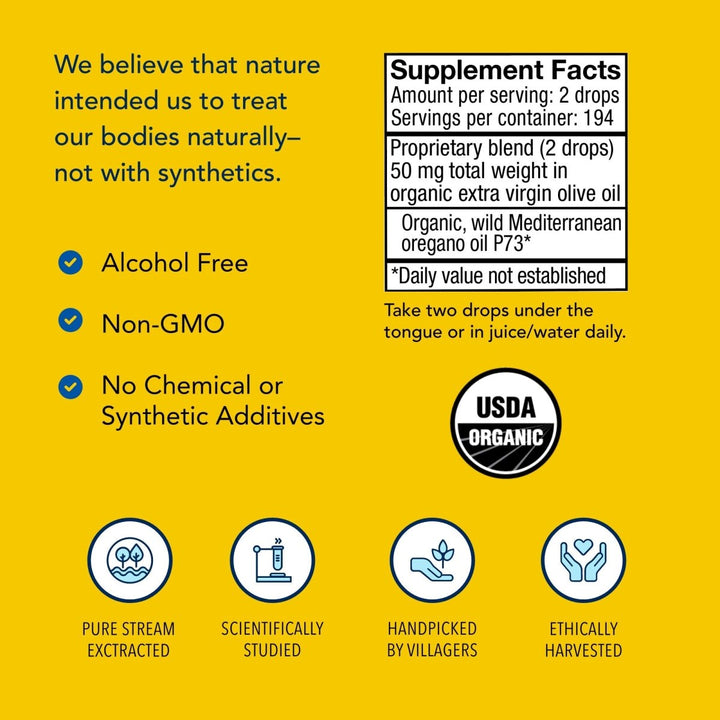 North American Herb Oreganol P73 0.45 Ounce - NF0076 - The Oasis of Health