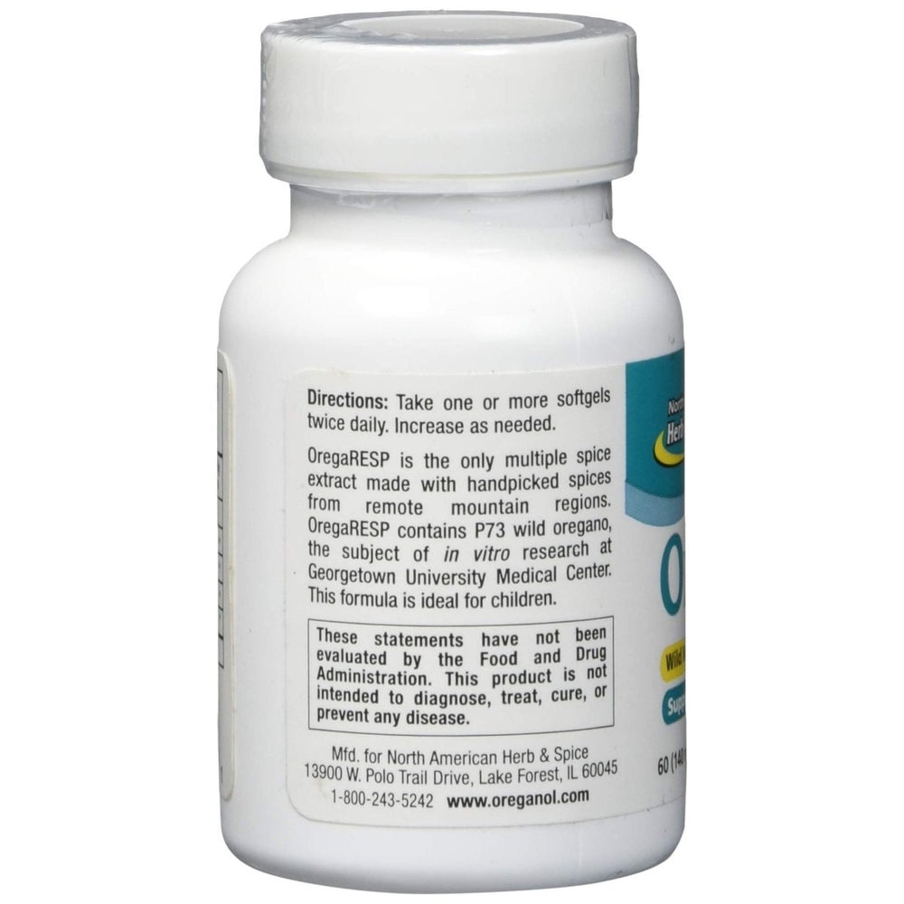 North American Herb & Spice OregaResp P73 60SG NF0083 - The Oasis of Health
