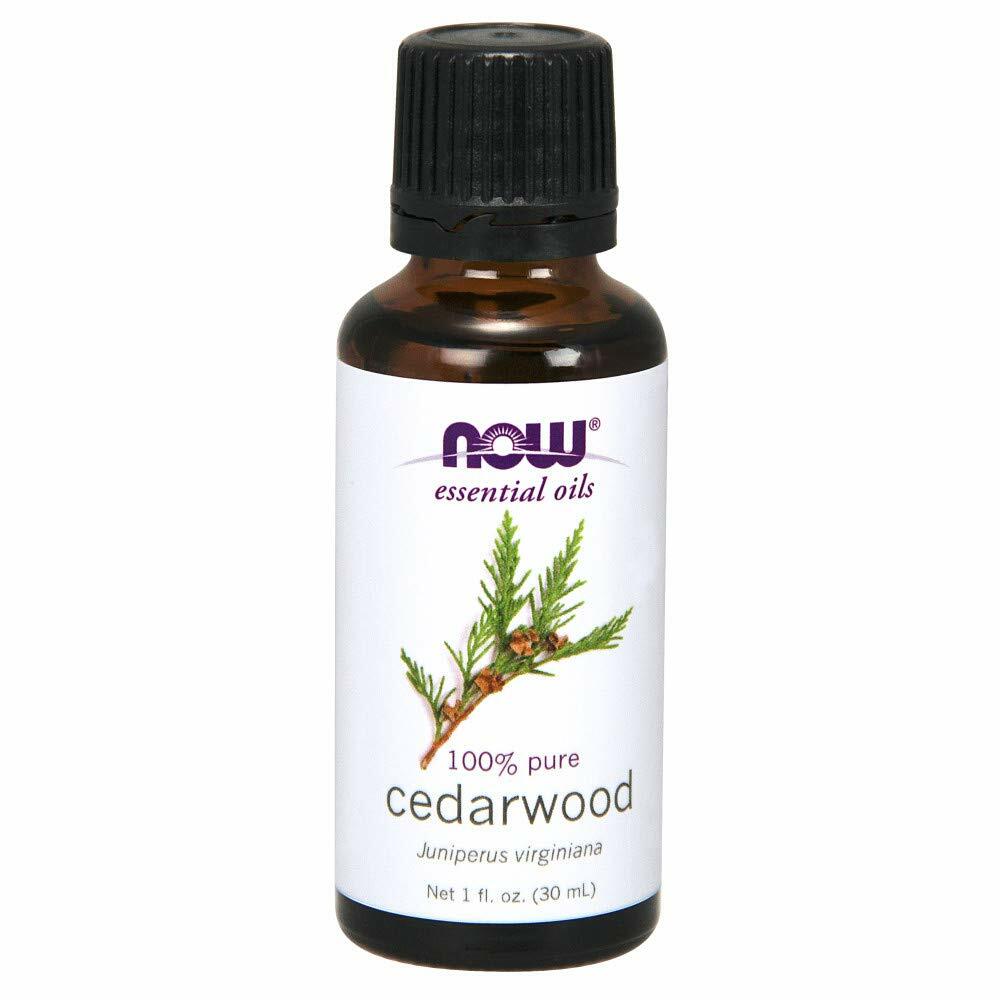 NOW Cedarwood Oil, 1 Fl Oz (Pack of 2) - The Oasis of Health