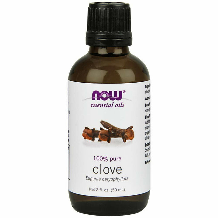 NOW Essential Oils, Clove Oil, 2 - Ounce - The Oasis of Health