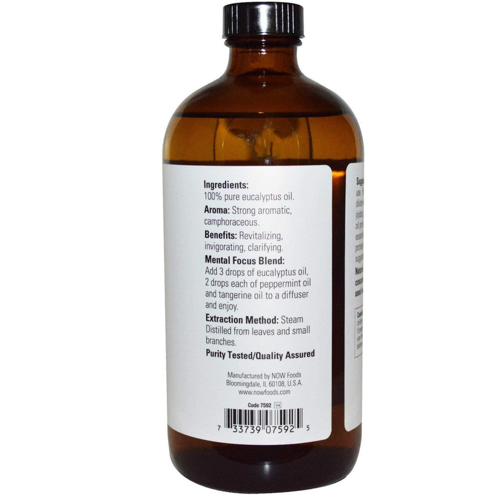 Now Essential Oils Eucalyptus Globulus Oil 16 oz - 7592 - The Oasis of Health