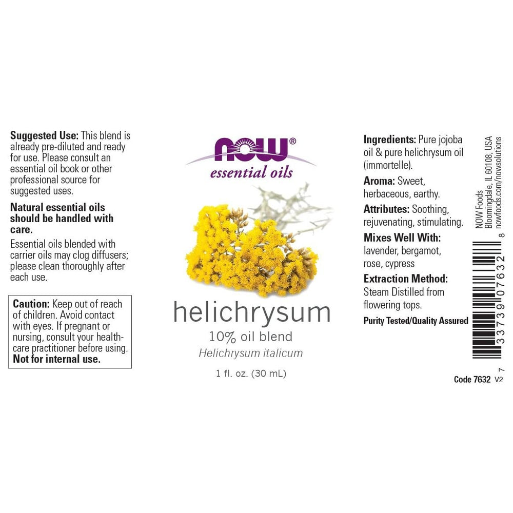 Now Essential Oils Helichrysum Oil Blend 1oz - 7632 - The Oasis of Health