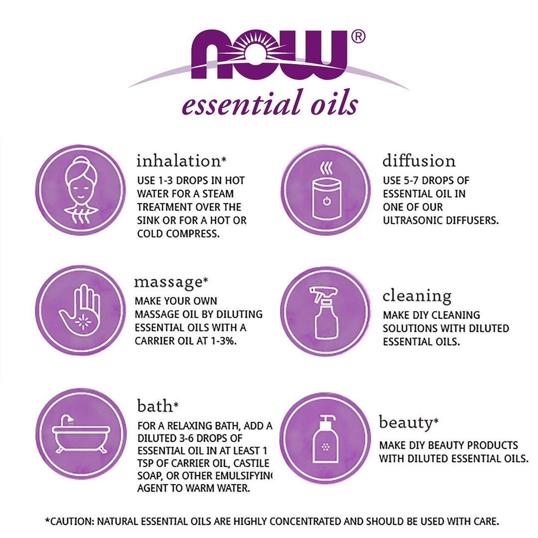 NOW Essential Oils, Melissa Oil Blend, 1 fl. oz. - The Oasis of Health
