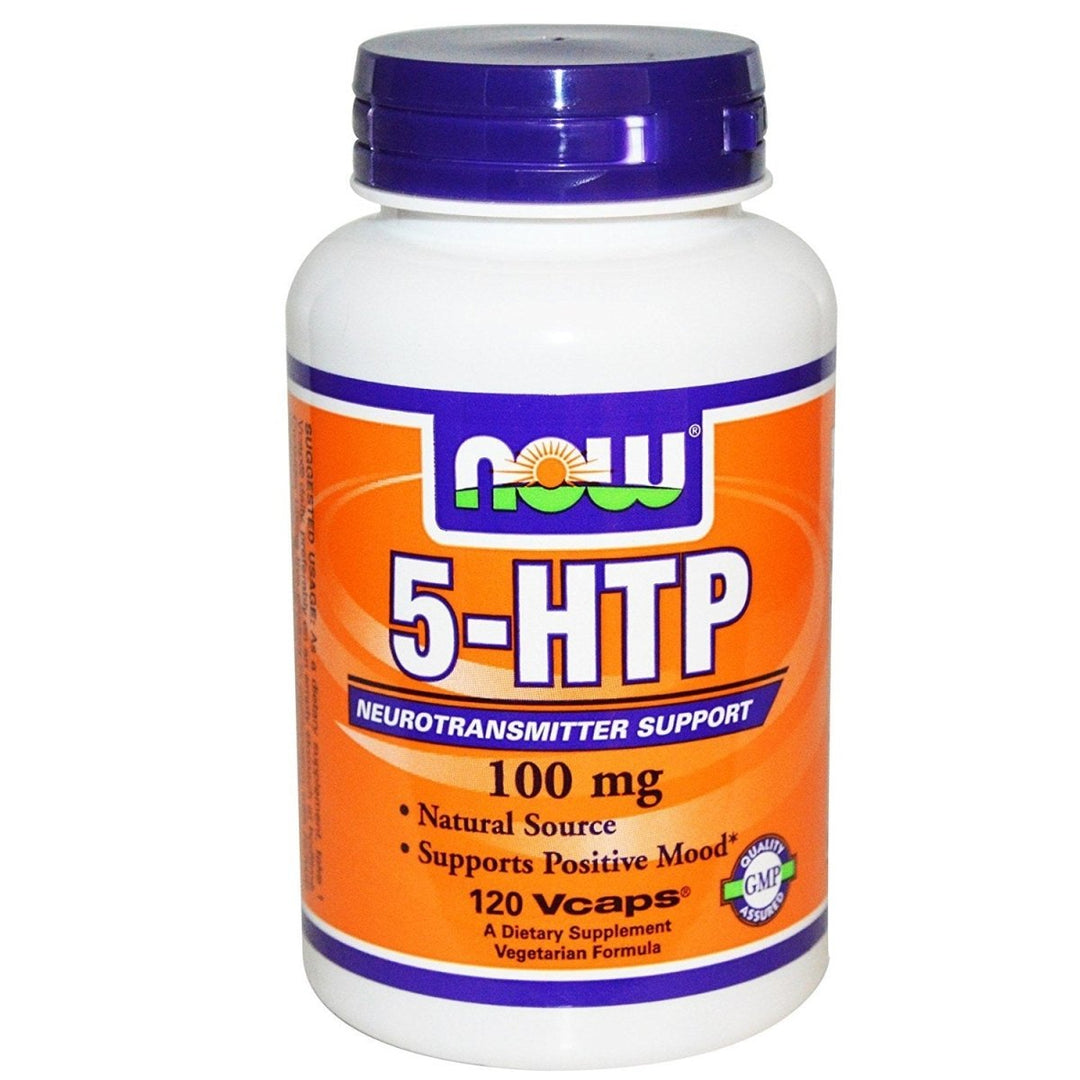 Now Foods 5 - HTP 100 mg 120 Vcaps - 0106 - The Oasis of Health
