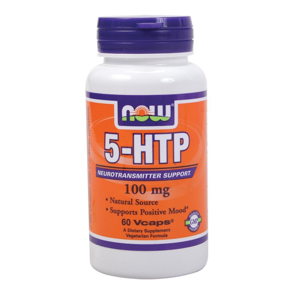 Now Foods 5 - HTP 100 mg 60 Vcaps - 0105 - The Oasis of Health