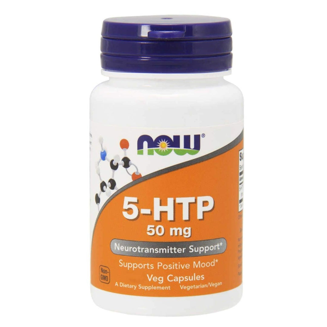 Now Foods 5 - HTP 50 mg 90 Vcaps - 0099 - The Oasis of Health