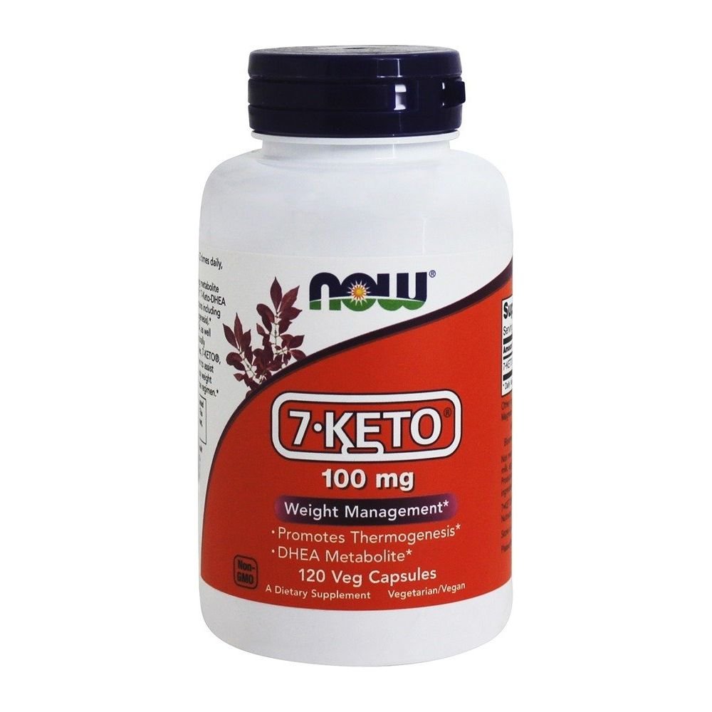 Now Foods 7 - Keto 100mg 120 Vcaps - 3014 - Only 2 pack on Amazon - The Oasis of Health