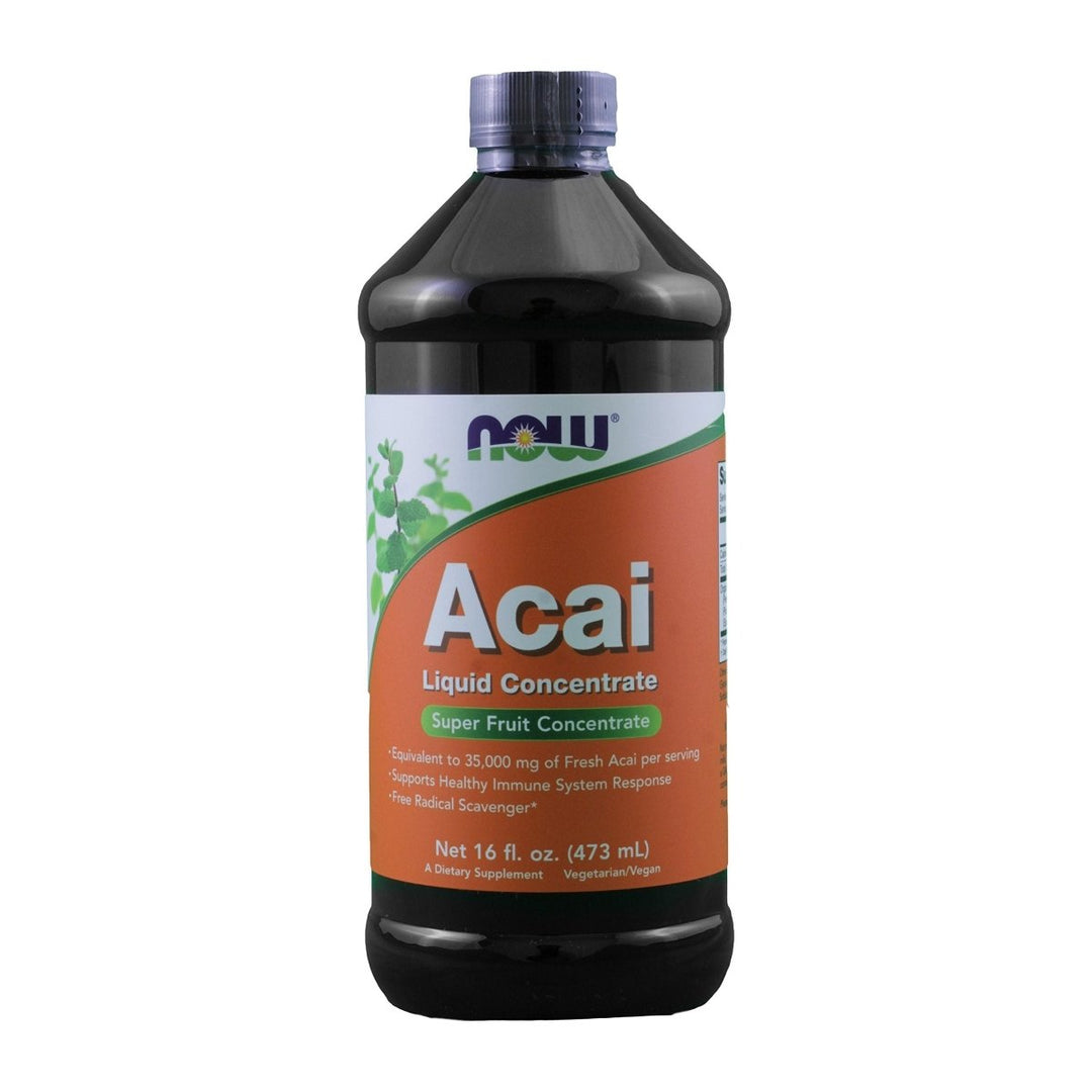 Now Foods Acai Liquid Concentrate 16oz - 4804 - The Oasis of Health
