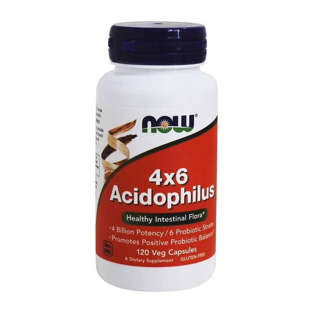 Now Foods Acidophilus 4x6 120 Vcaps - 2922 - The Oasis of Health