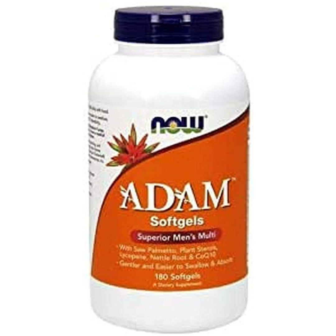 Now Foods ADAM Men's Multiple Vitamin 180 Softgels - 3881 - The Oasis of Health