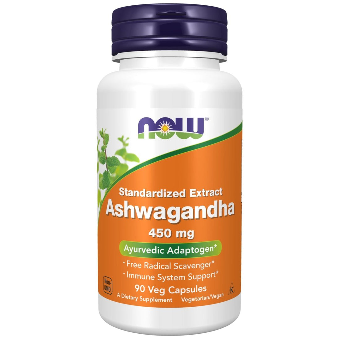 Now Foods Ashwagandha 450 mg 90 Vcaps - 4603 - The Oasis of Health