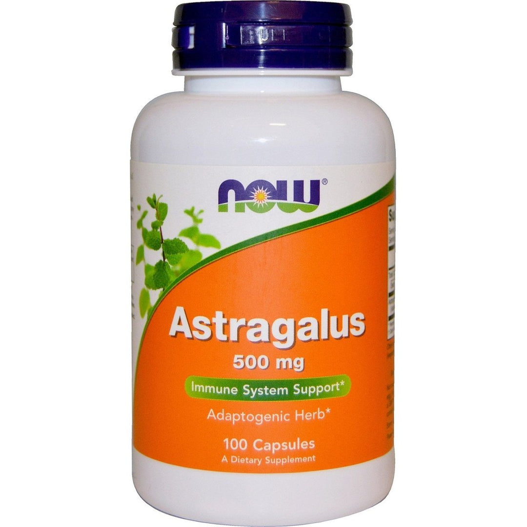 Now Foods Astragalus 500mg 100 Vcaps - 4605 - The Oasis of Health