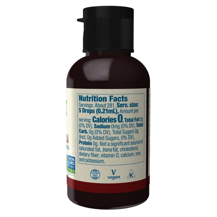 Now Foods BetterStevia Cinnamon Vanilla 2 Oz - 6937 - The Oasis of Health