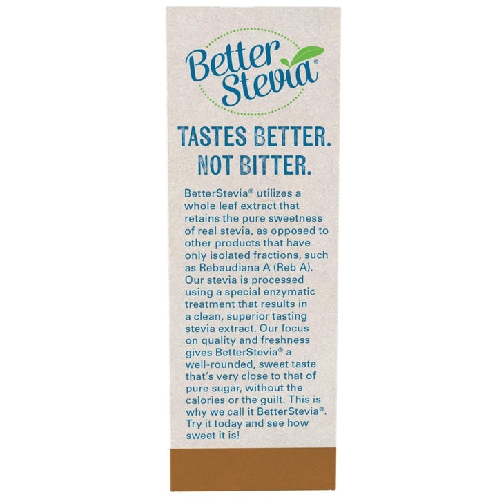 Now Foods BetterStevia French Vanilla 75 Packets Per Box - 6863 - The Oasis of Health