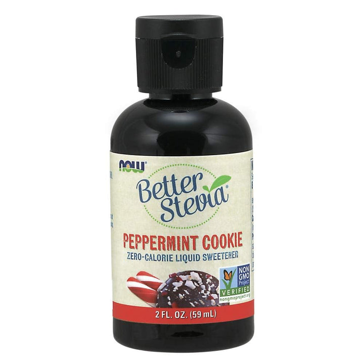 Now Foods BetterStevia Liquid Peppermint Cookie 2 Ounce - 6899 - The Oasis of Health