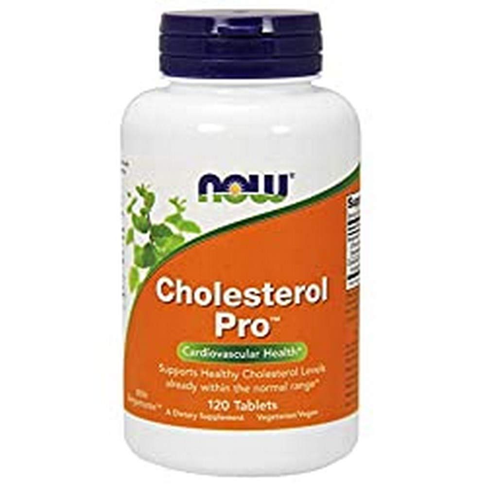 Now Foods Cholesterol Pro 120 Tablets - 3510 - The Oasis of Health