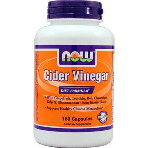 Now Foods Cider Vinegar 180 Vcaps - 3316 - The Oasis of Health