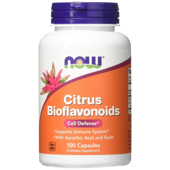 Now Foods Citrus Bioflavonoids 700 mg 100 Capsules - 0610 - The Oasis of Health