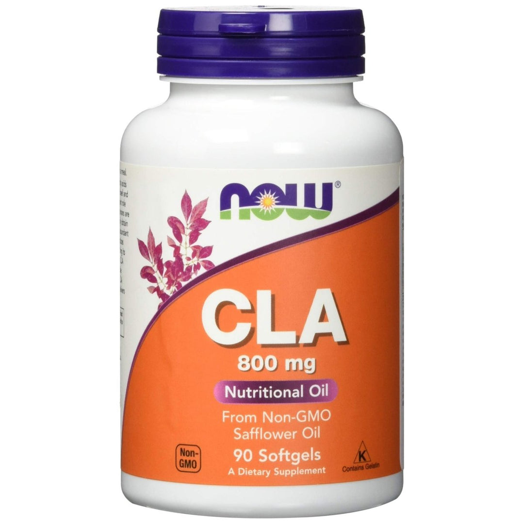 Now Foods CLA Conjugated Linoleic Acid 800 mg 90 Softgels - 1727 - The Oasis of Health