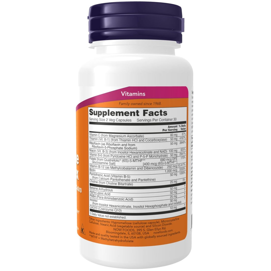 Now Foods Co - Enzyme B - Complex 60 Vcaps - 0406 - The Oasis of Health