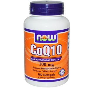 Now Foods CoQ10 100 mg 150 Softgels - 3209 - The Oasis of Health