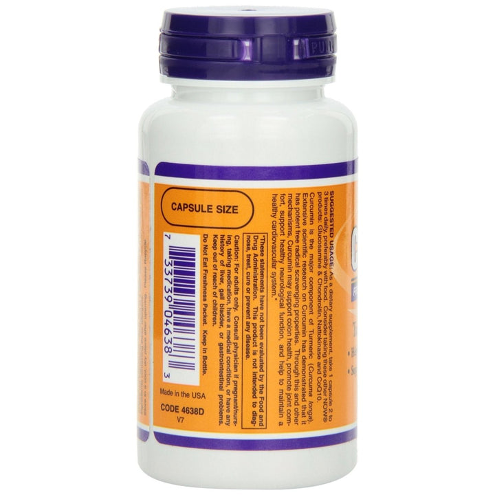 Now Foods Curcumin 60 Vcaps - 4638 - The Oasis of Health