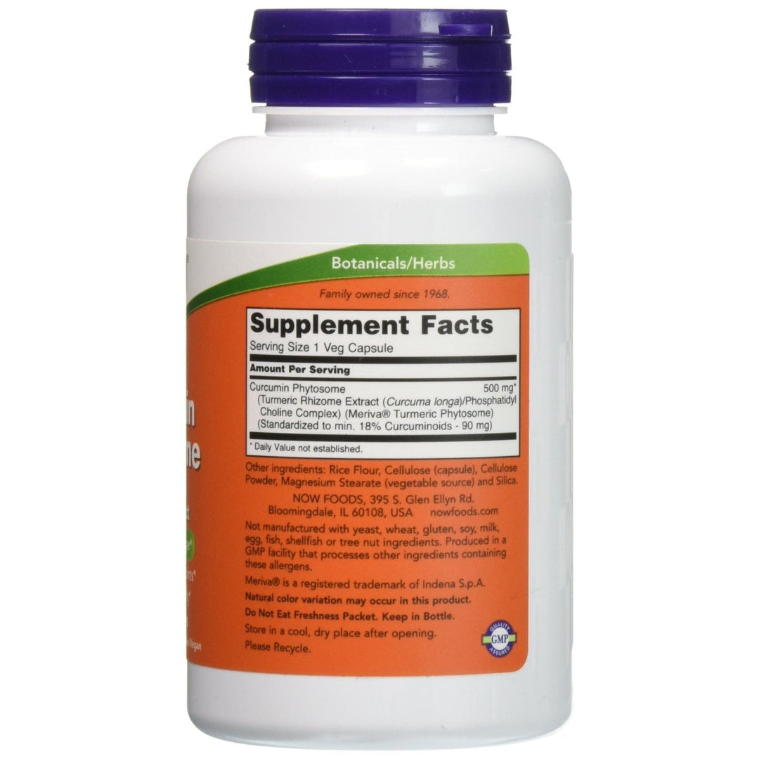 Now Foods Curcumin Phytosome 60 Vcaps - 4642 - The Oasis of Health