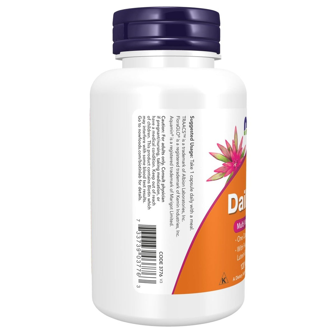 Now Foods Daily Vits 120 Vcaps - 3776 - The Oasis of Health