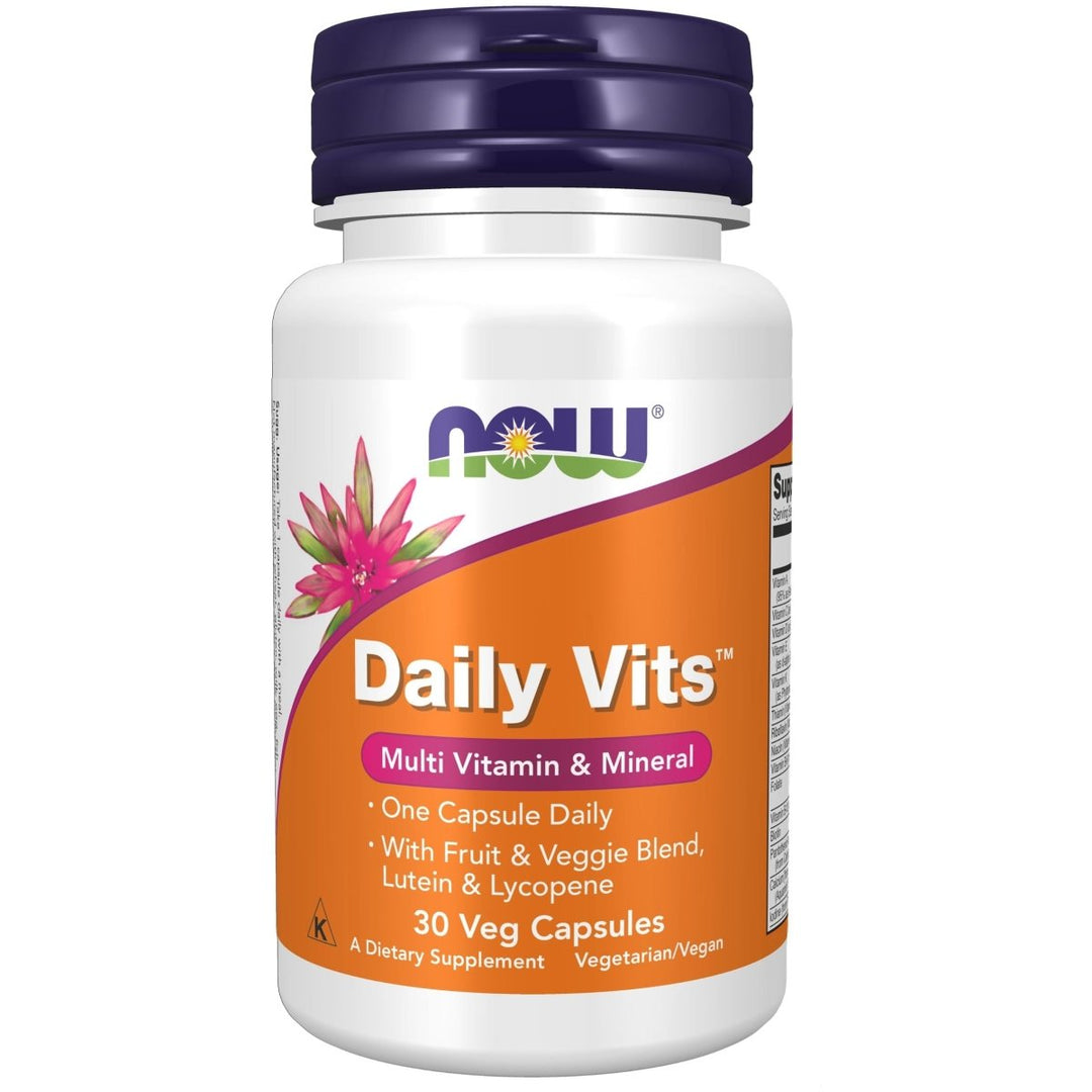 Now Foods Daily Vits 30 Vcaps - 3775 - The Oasis of Health