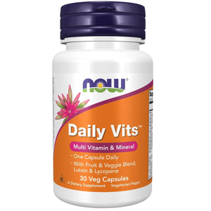 Now Foods Daily Vits 30 Vcaps - 3775 - The Oasis of Health